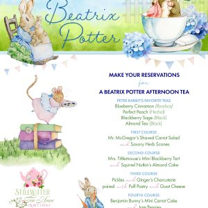 World of Beatrix Potter Tea Tasting