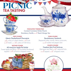 Patriotic Picnic Tea Tasting